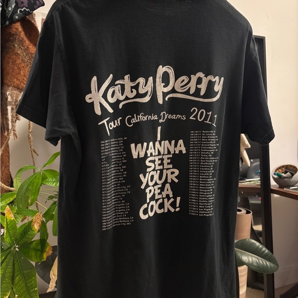 Vintage Y2K Katy Perry California Dreams Tour T Shirt - Picture 2 of 4